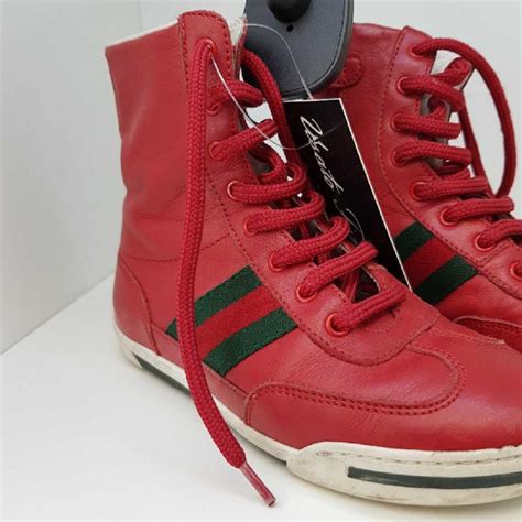 gucci scarpe rosse snikers